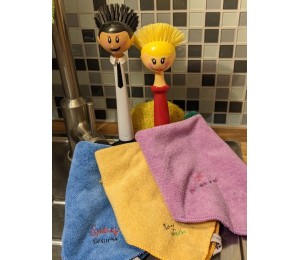 Stickserie - Spülsprüche